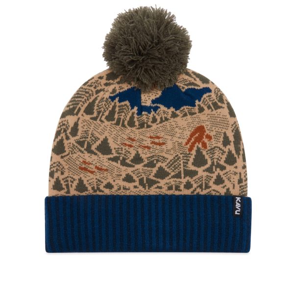 KAVU Herschel Jacquard Knitted Beanie