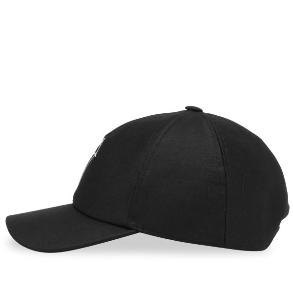 Rick Owens DRKSHDW Pentagram Logo Baseball Cap