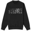 MM6 Maison Margiela Number Logo Crew Sweat