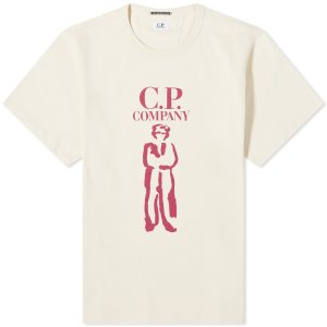 C.P. Company 30/2 Mercerized Jersey Twisted British Sailor T