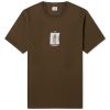 C.P. Company 30/2 Mercerized Jersey Twisted Graphic T-Shirt