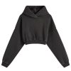 Entire Studios Cropped Heavy Hoodie