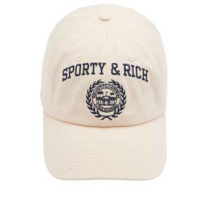 Sporty & Rich Varsity Crest Embroidered Cap