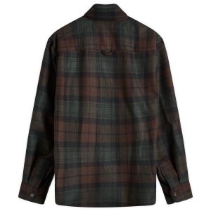 A.P.C. Bobby Wool Plaid Overshirt