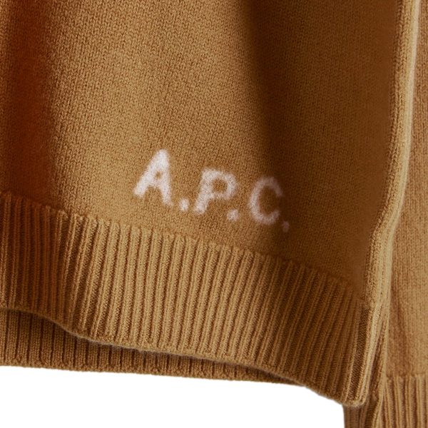 A.P.C. Edward Intarsia Knit Sweatshirt