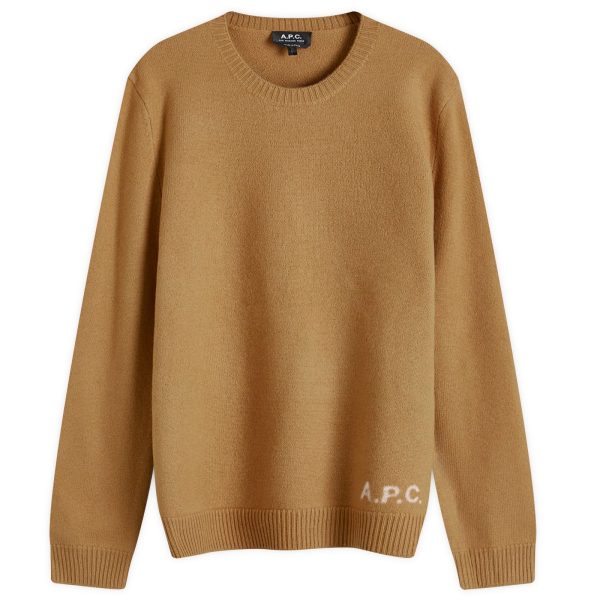 A.P.C. Edward Intarsia Knit Sweatshirt