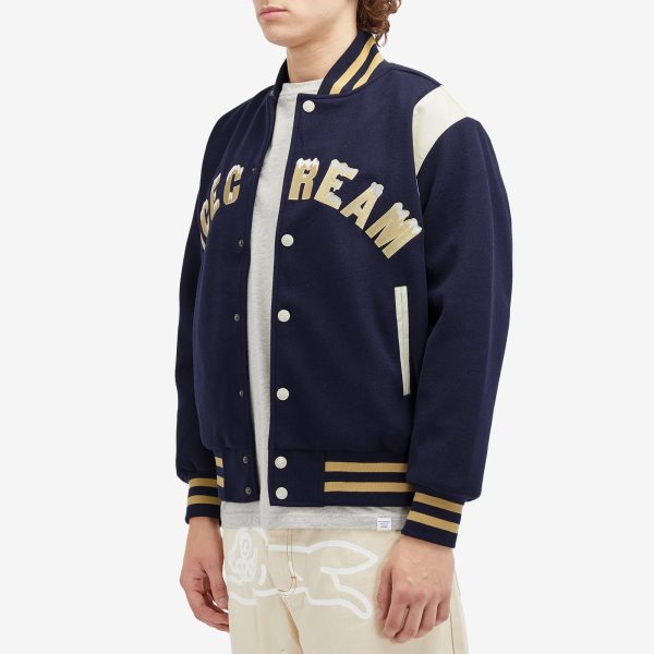 ICECREAM Drippy Varsity Jacket