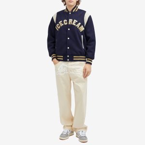 ICECREAM Drippy Varsity Jacket