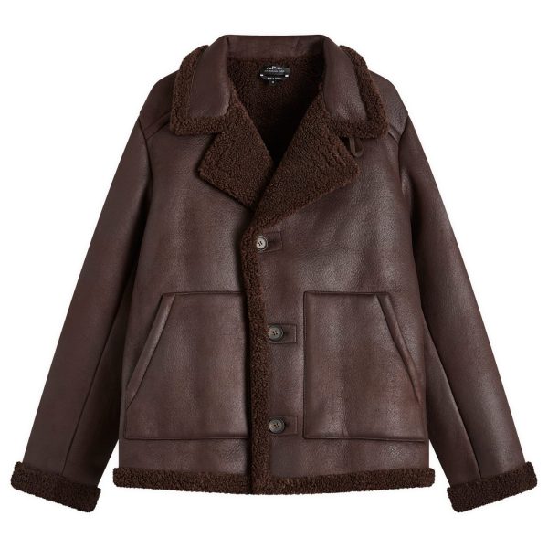 A.P.C. Finn Faux Shearling Jacket