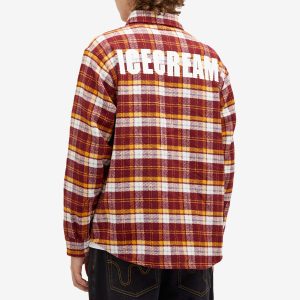 ICECREAM Flannel Overshirt