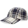 Polar Skate Co. Stroke Logo Flannel 6 Panel Cap