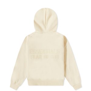 Fear of God ESSENTIALS Kids Logo Zip Hoodie