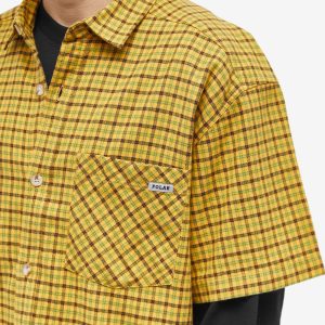 Polar Skate Co. Mitchell Short Sleeve Check Shirt