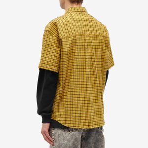 Polar Skate Co. Mitchell Short Sleeve Check Shirt