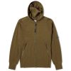 C.P. Company Diagonal Raised Fleece Zipped Hoodie