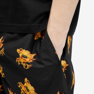 Palm Angels Burning PA Monogram Swim Shorts