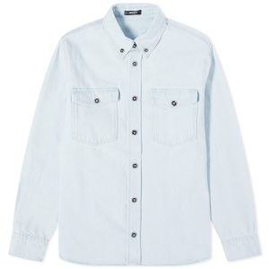 Versace Stone Wash Denim Overshirt