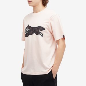 ICECREAM Woodgrain Running Dog T-Shirt