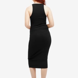 Joah Brown Plunge Tie Midi Dress