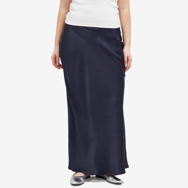 Anine Bing Bar Silk Maxi Skirt