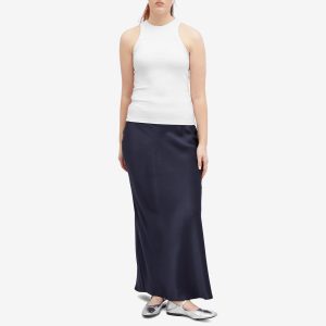 Anine Bing Bar Silk Maxi Skirt