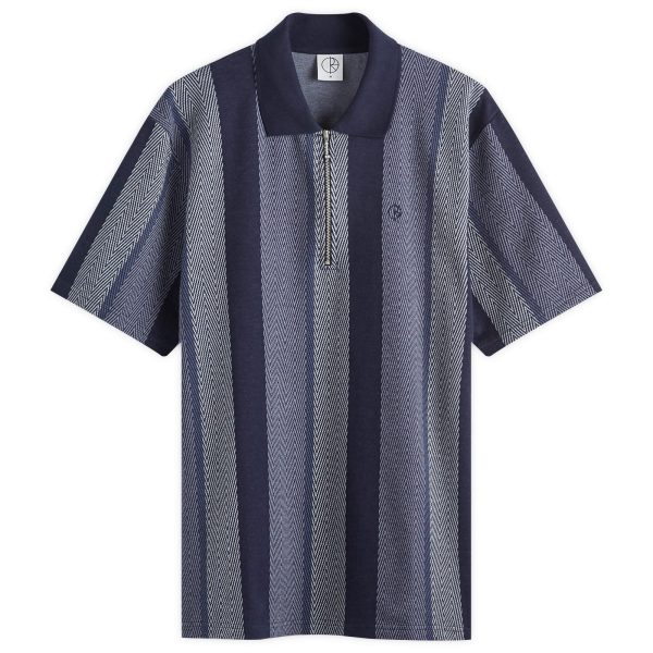 Polar Skate Co. Herringbone Jacques Short Sleeve Polo