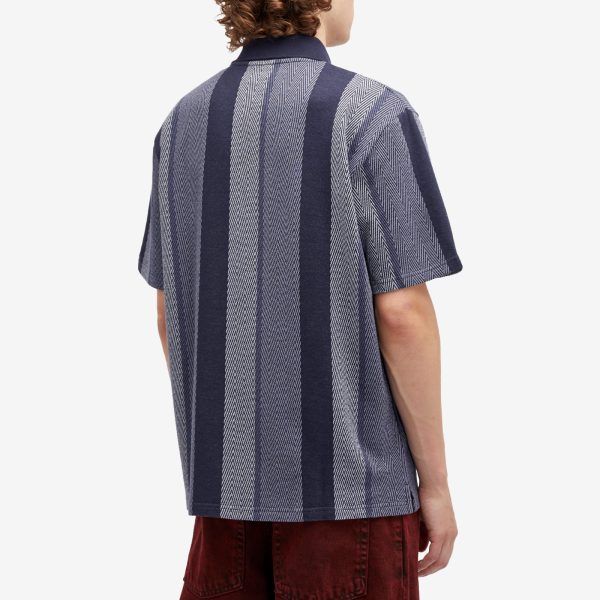 Polar Skate Co. Herringbone Jacques Short Sleeve Polo