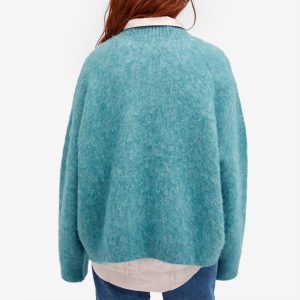 Martine Rose Mohair  V-neck Knit Jumper