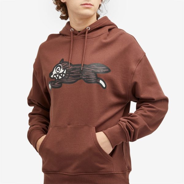 ICECREAM Woodgrain Running Dog Popover Hoodie