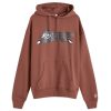 ICECREAM Woodgrain Running Dog Popover Hoodie