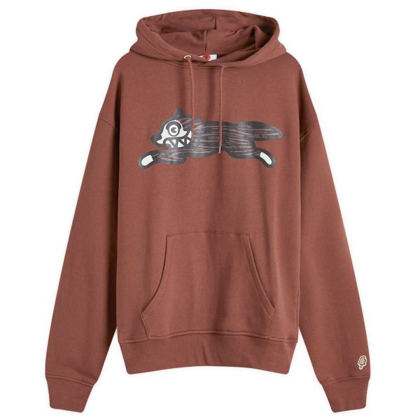 ICECREAM Woodgrain Running Dog Popover Hoodie