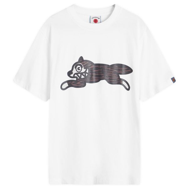 ICECREAM Woodgrain Running Dog T-Shirt