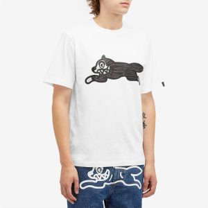 ICECREAM Woodgrain Running Dog T-Shirt