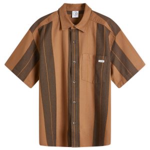 Polar Skate Co. Mitchell Strip Short Sleeve Shirt