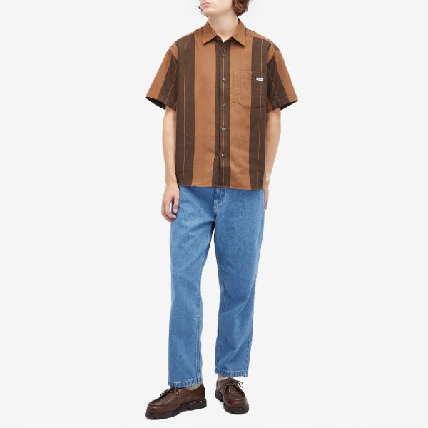 Polar Skate Co. Mitchell Strip Short Sleeve Shirt