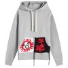 Charles Jeffrey Loverboy Patch Rabbit Ears Hoodie