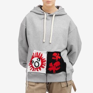 Charles Jeffrey Loverboy Patch Rabbit Ears Hoodie