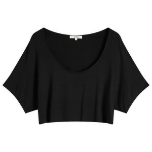 Joah Brown Slouchy Crop T-Shirt