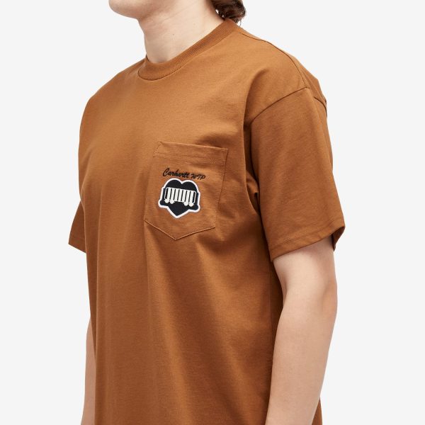 Carhartt WIP Heart Train Pocket T-Shirt