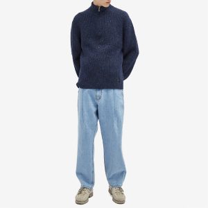 Paul Smith Ribbed Quarter Zip Sweater