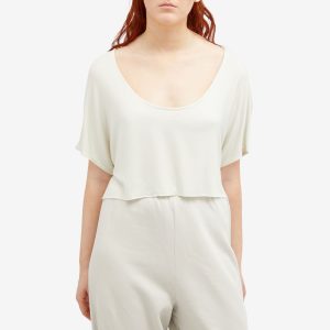 Joah Brown Slouchy Crop T-Shirt