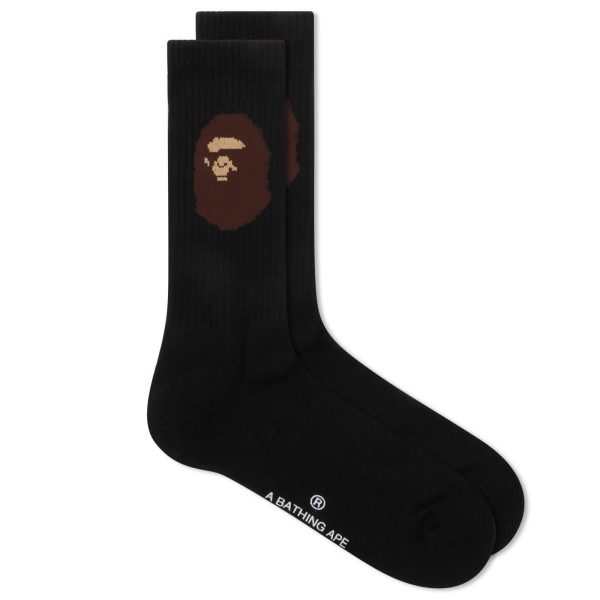 A Bathing Ape Ape Head Socks