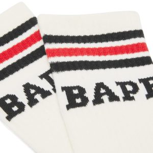 A Bathing Ape Bape Stripe Socks