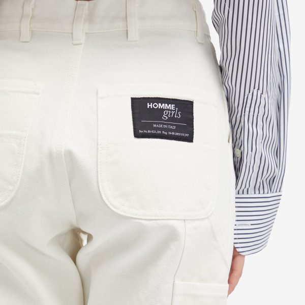 HOMMEGIRLS Washed Work Pant