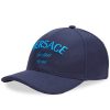 Versace Embroidered Logo Cap