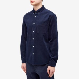 A.P.C. Serge Logo Mini-Cord Shirt