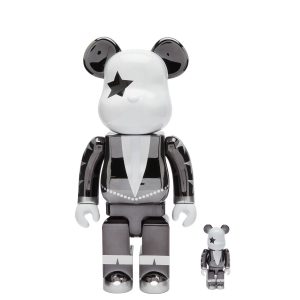 Medicom Kiss Star Child Chrome Version Be@rbrick