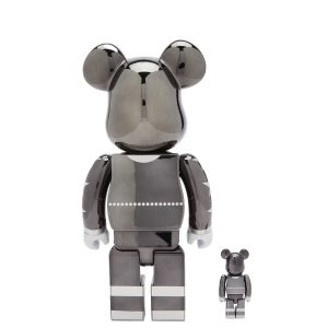 Medicom Kiss Star Child Chrome Version Be@rbrick