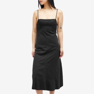 Jil Sander Spaghetti Strap Midi Dress