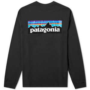 Patagonia Long Sleeve P-6 Logo Responsibili-Tee